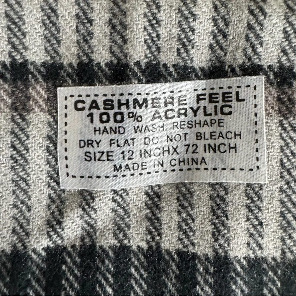 Set of 5‎ scarfs, plaid various colors